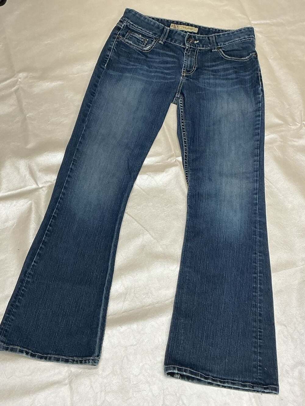 BKE Culture Bootcut Jeans Blue Denim